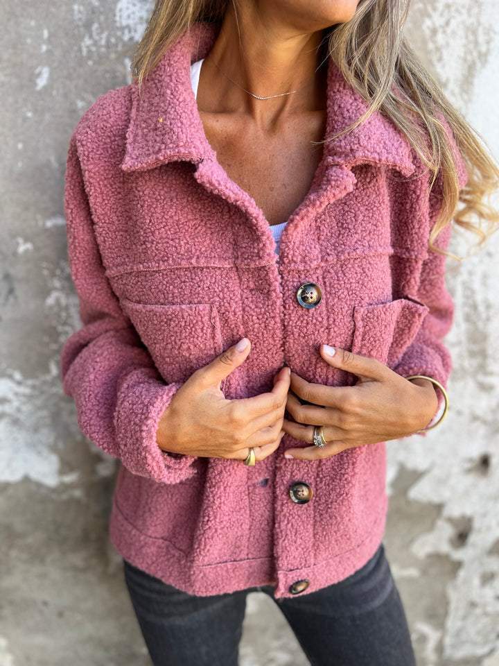 Ivy| Warm buttoned jacket