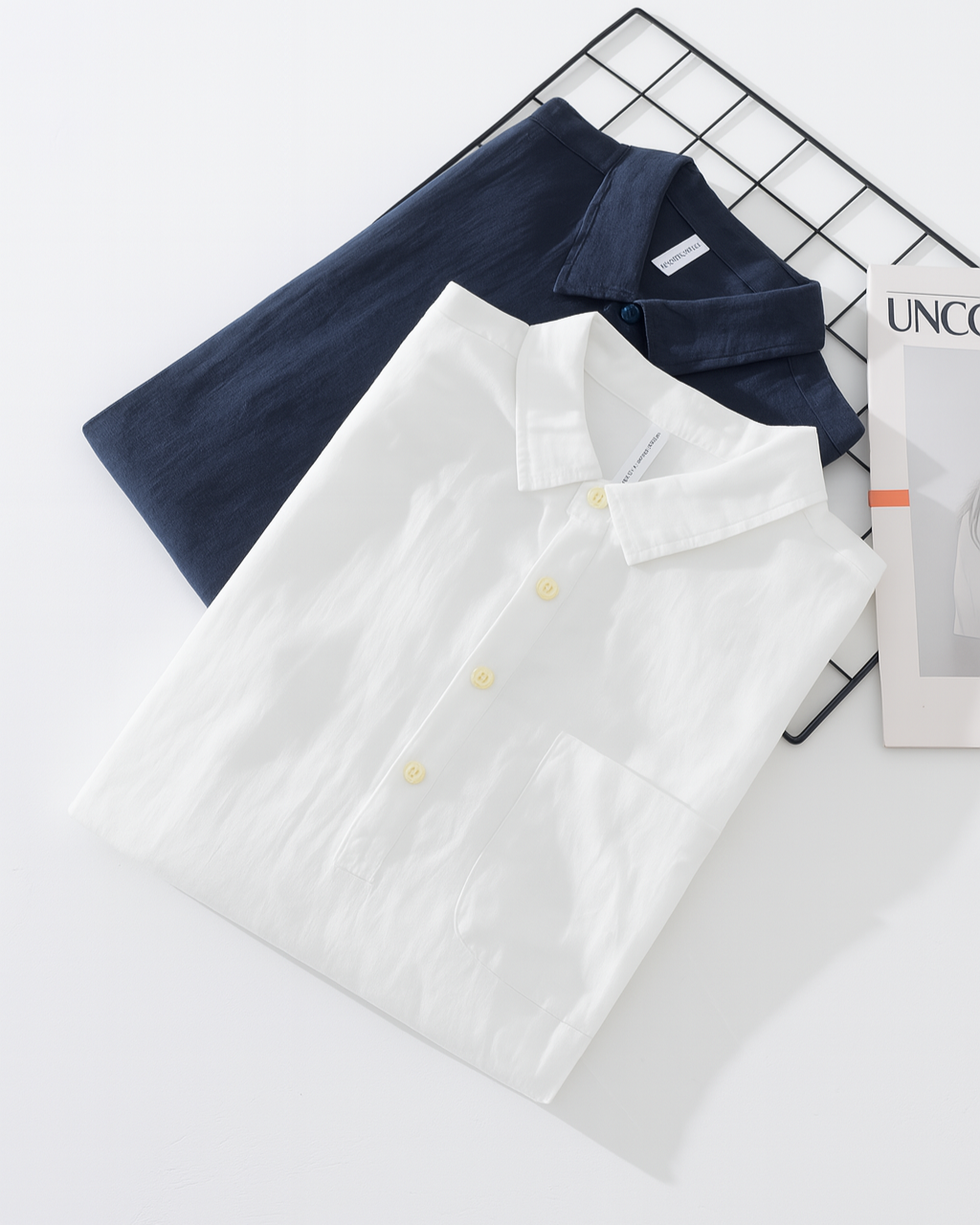 Ewan™ - Linen Popover Shirt