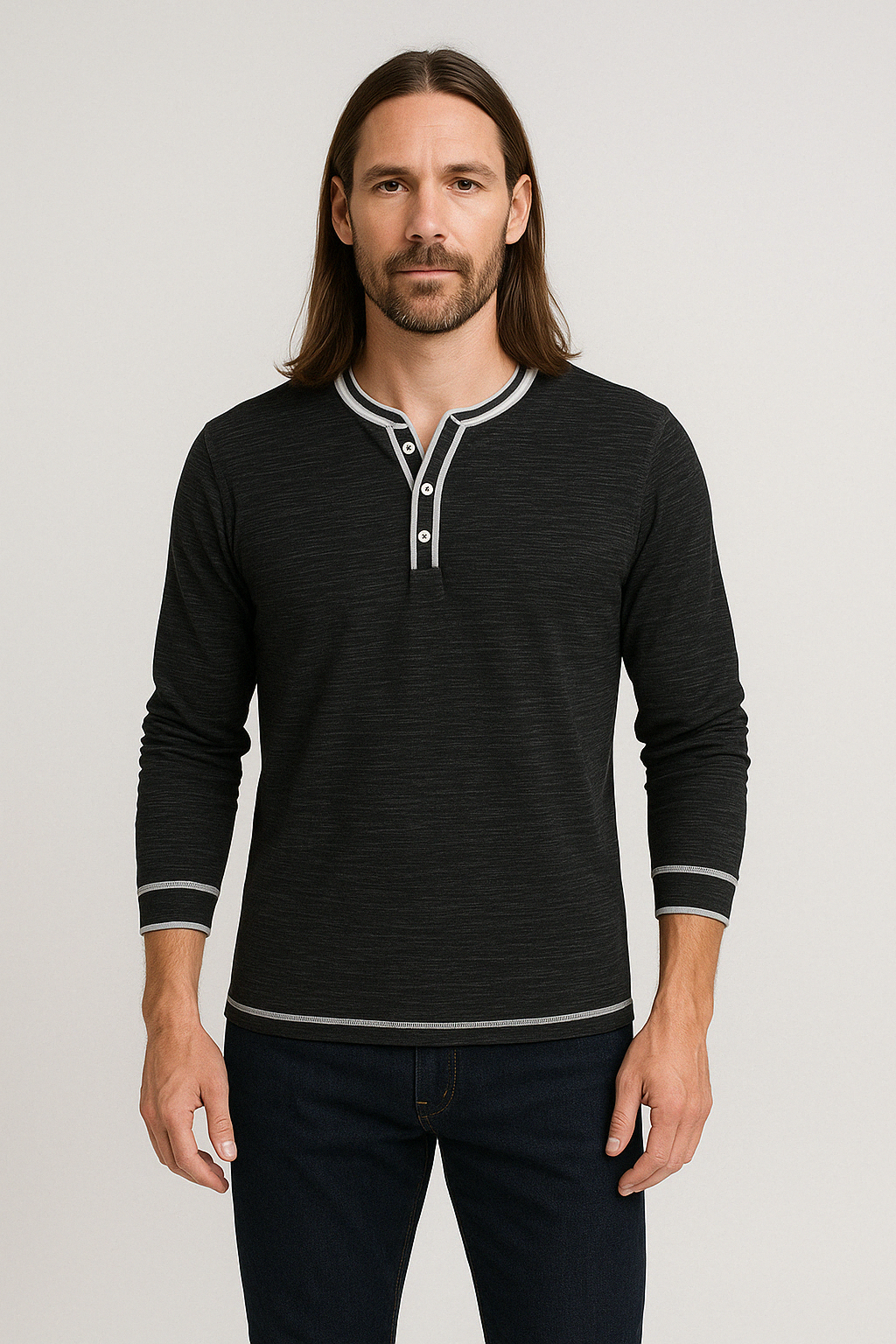 Martin™ - Long sleeved V-neck
