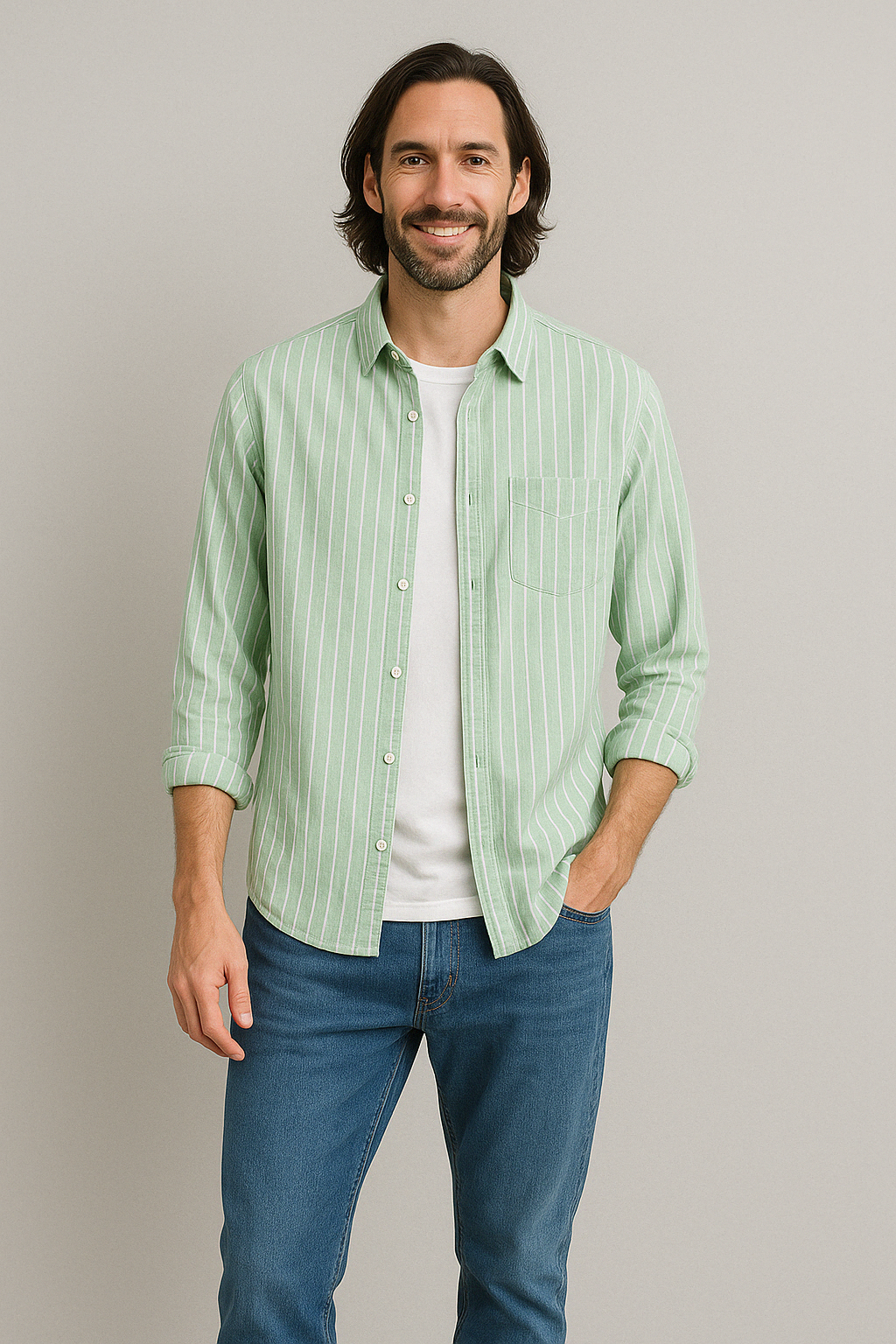 Stefan™- Chic Striped Top