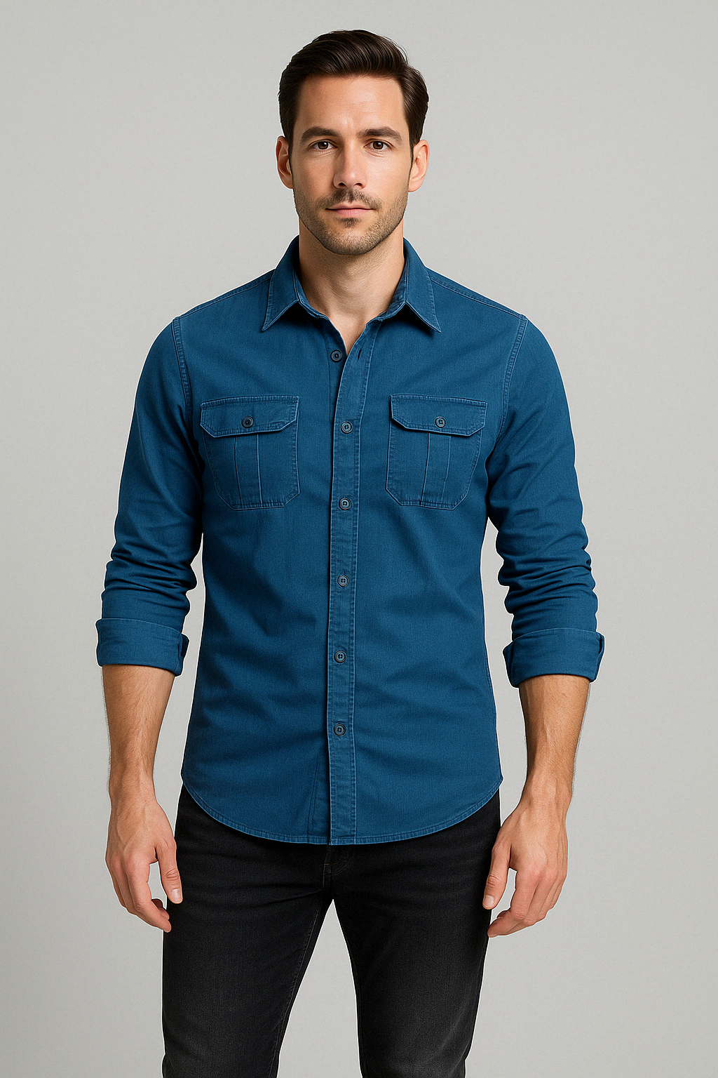 TUCKER™ - Corduroy 100% Cotton Shirt.