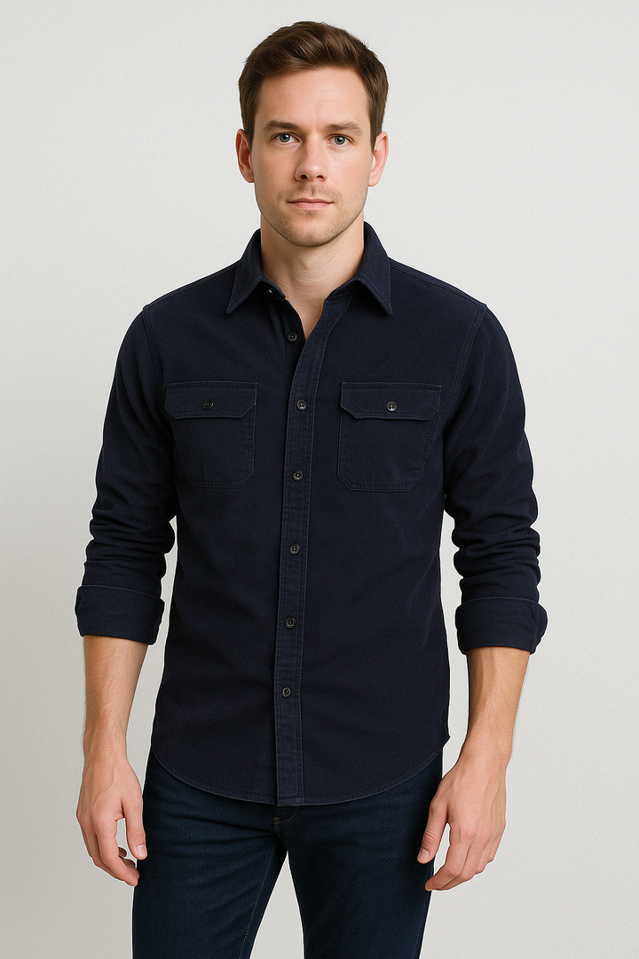 TUCKER™ - Corduroy 100% Cotton Shirt.