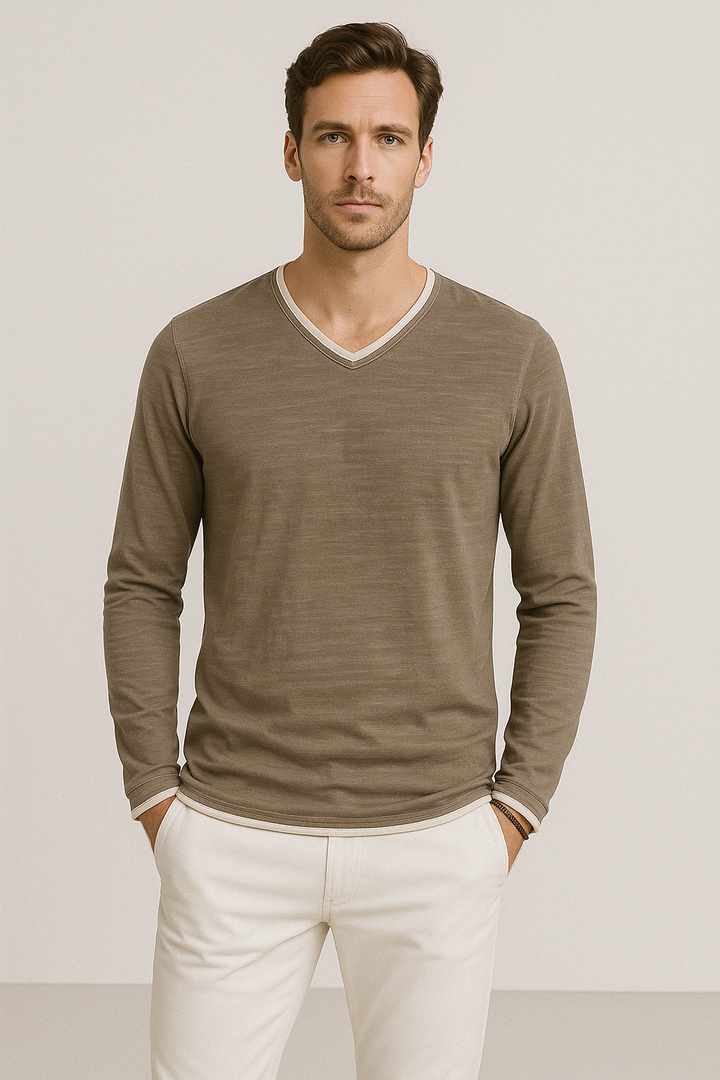 NORDIC™ -  LONG SLEEVE COTTON SHIRT