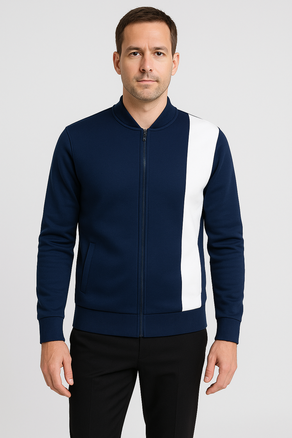 Matthew - Casual Zipper Cardigan