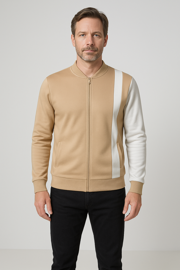 Matthew - Casual Zipper Cardigan