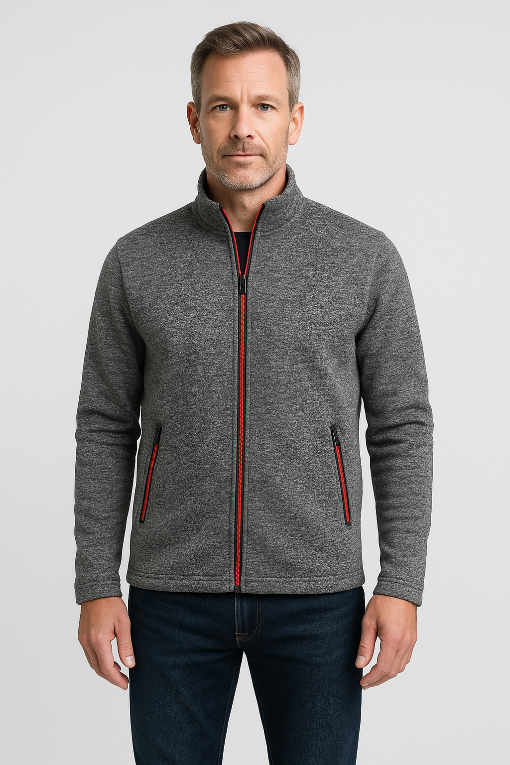 Justin™ - Slim-Fit Knitted Cardigan