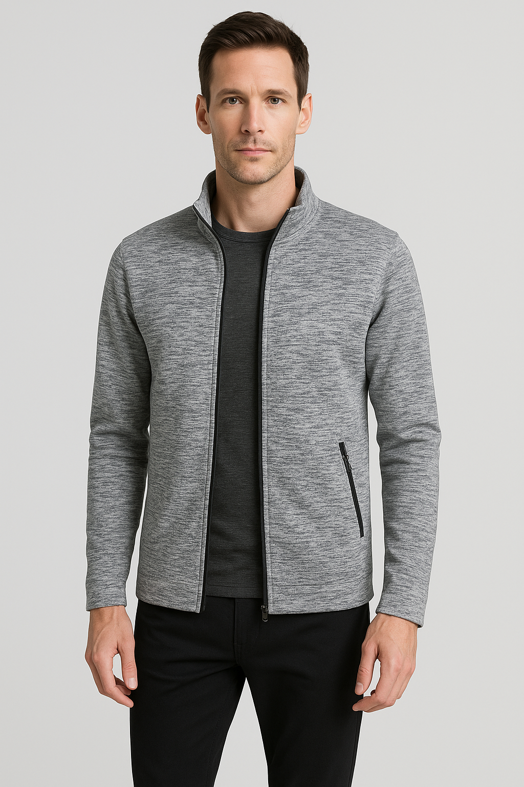 Justin™ - Slim-Fit Knitted Cardigan