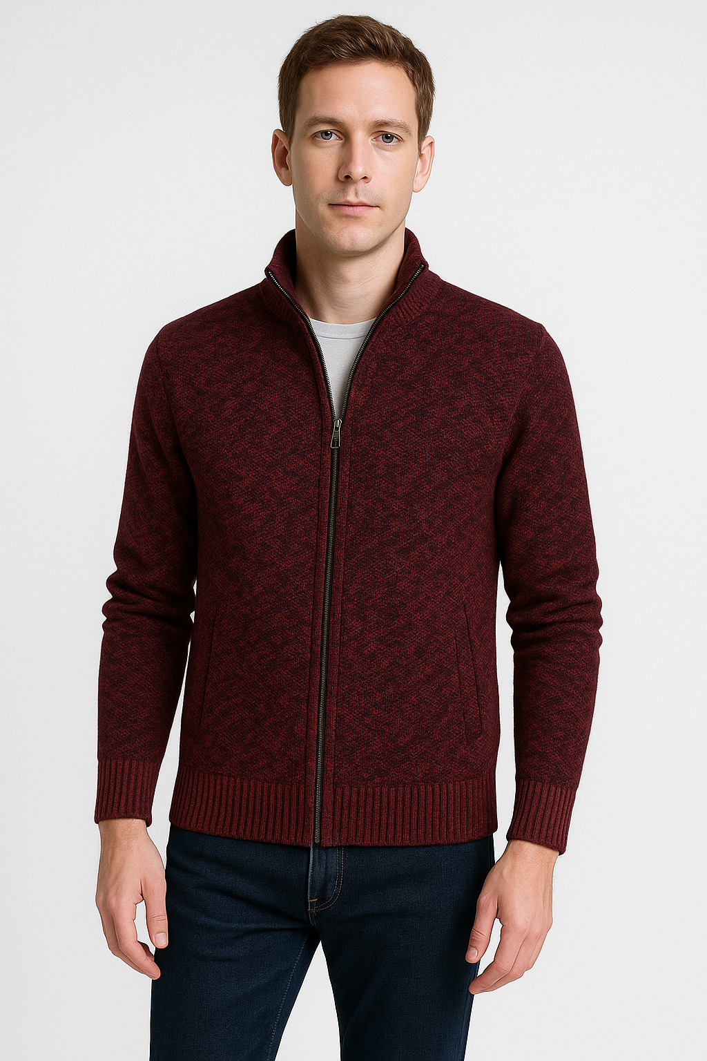 Logan - Slim Solid Cardigan