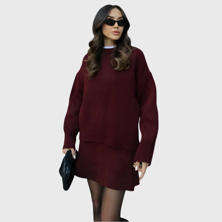 Auve - Cozy knit set