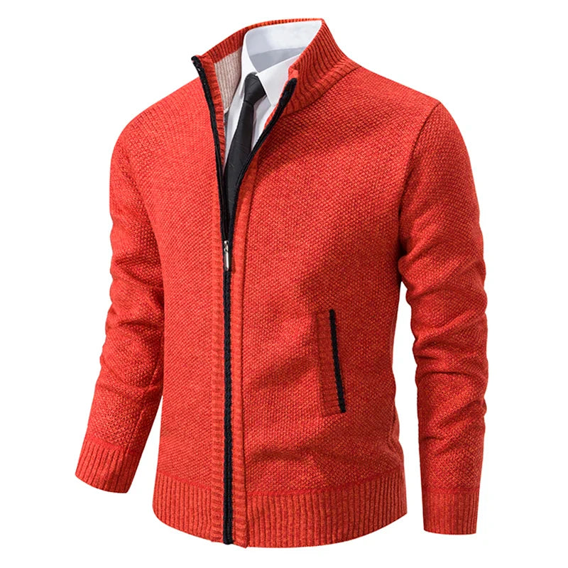 Calvin™-  Casual Zipper Cardigan