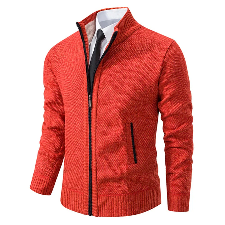 Calvin™-  Casual Zipper Cardigan