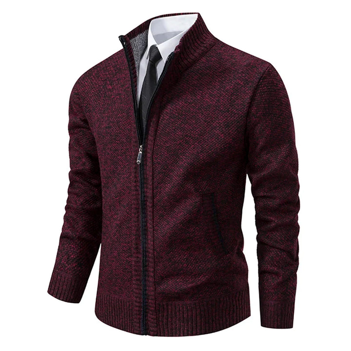 Calvin™-  Casual Zipper Cardigan