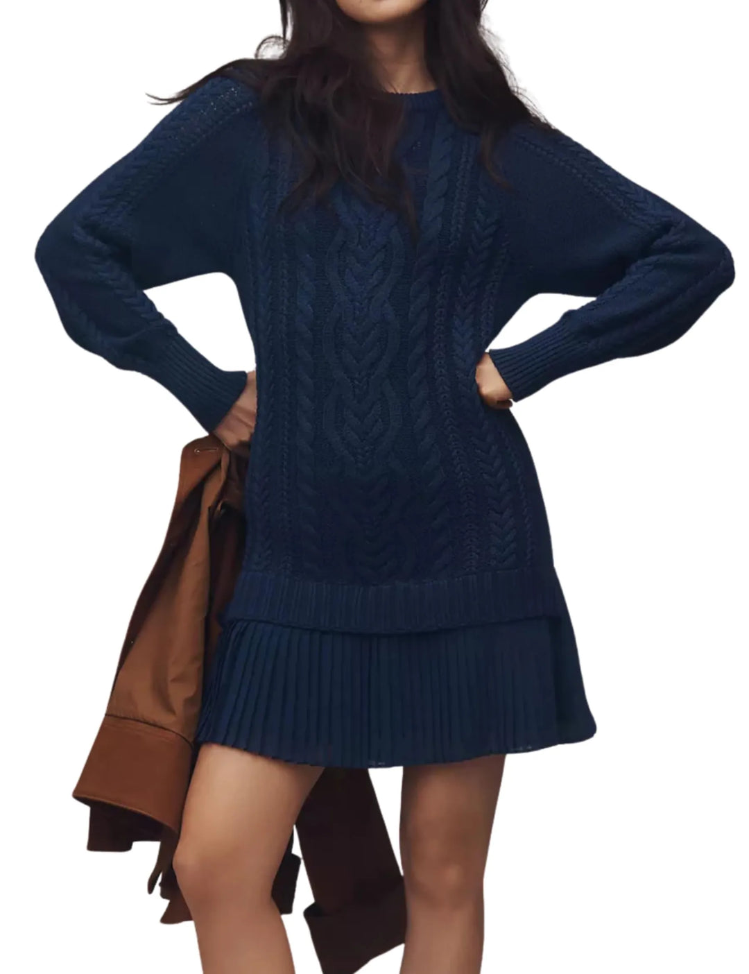 Yeal 2-in-1 Knit Dress | The Perfect Preppy Look for Autumn