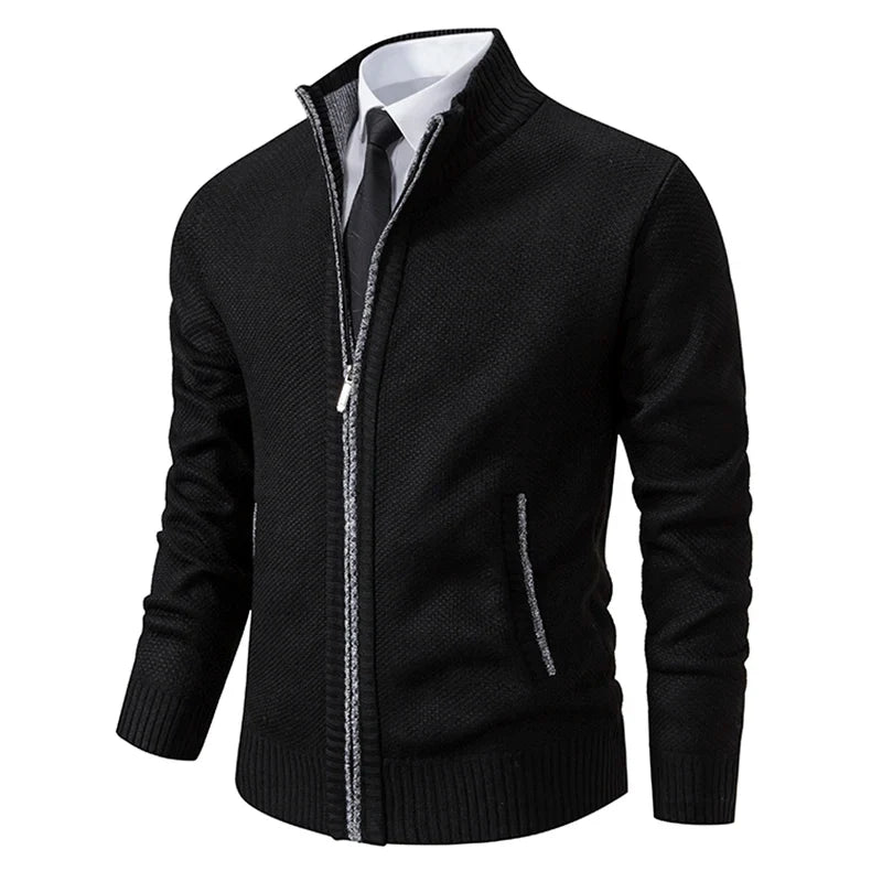 Calvin™-  Casual Zipper Cardigan