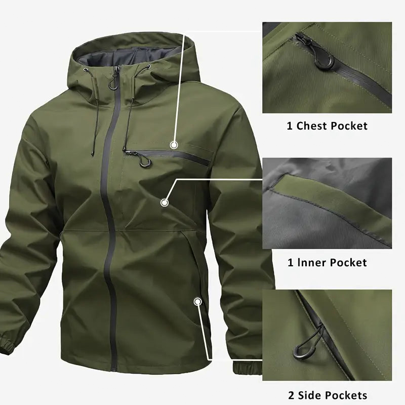 Northfield™ -  Waterproof Outdoor Hooded Jacket