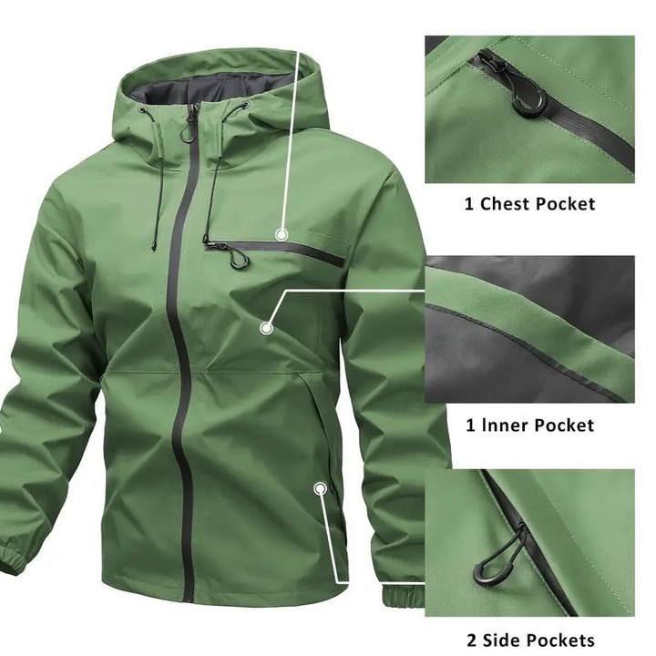 Northfield™ -  Waterproof Outdoor Hooded Jacket