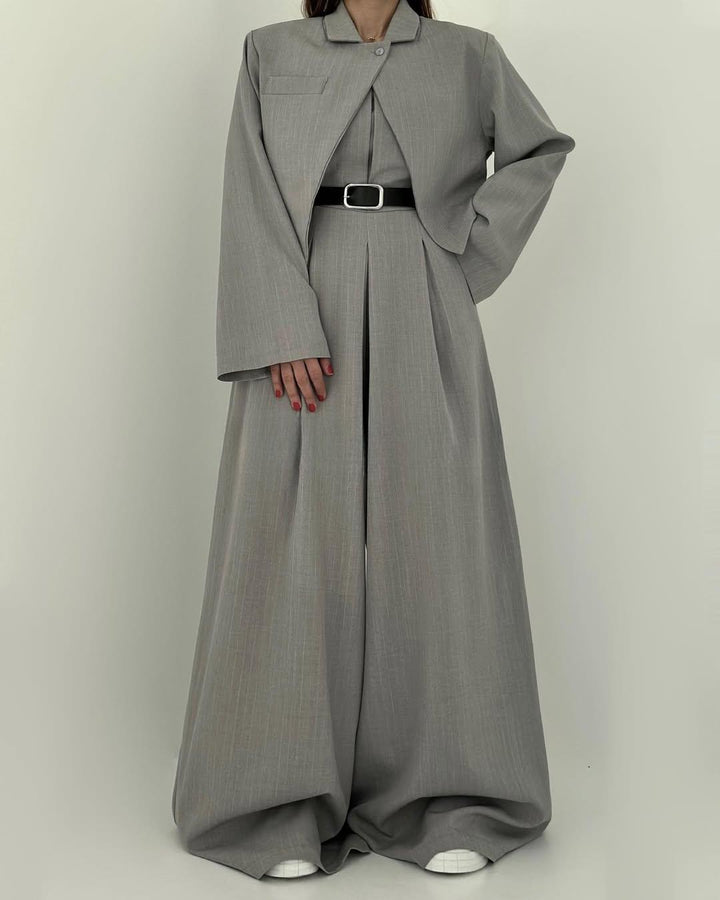 Eclat™ - Women’s Bustier & Blazer Set – Elegant & Trendy Style