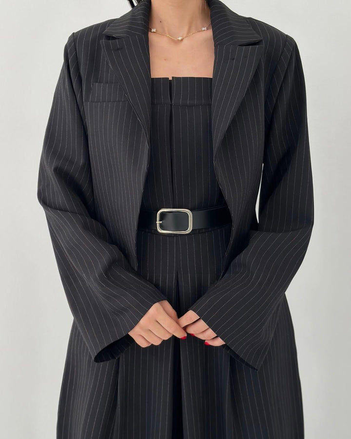 Eclat™ - Women’s Bustier & Blazer Set – Elegant & Trendy Style