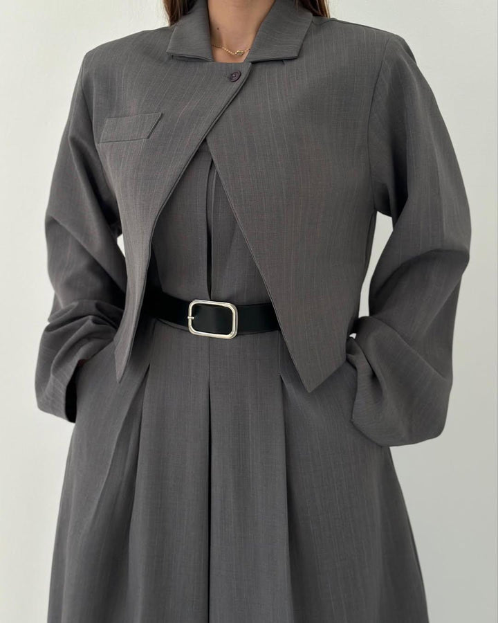 Eclat™ - Women’s Bustier & Blazer Set – Elegant & Trendy Style