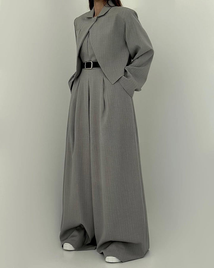 Eclat™ - Women’s Bustier & Blazer Set – Elegant & Trendy Style