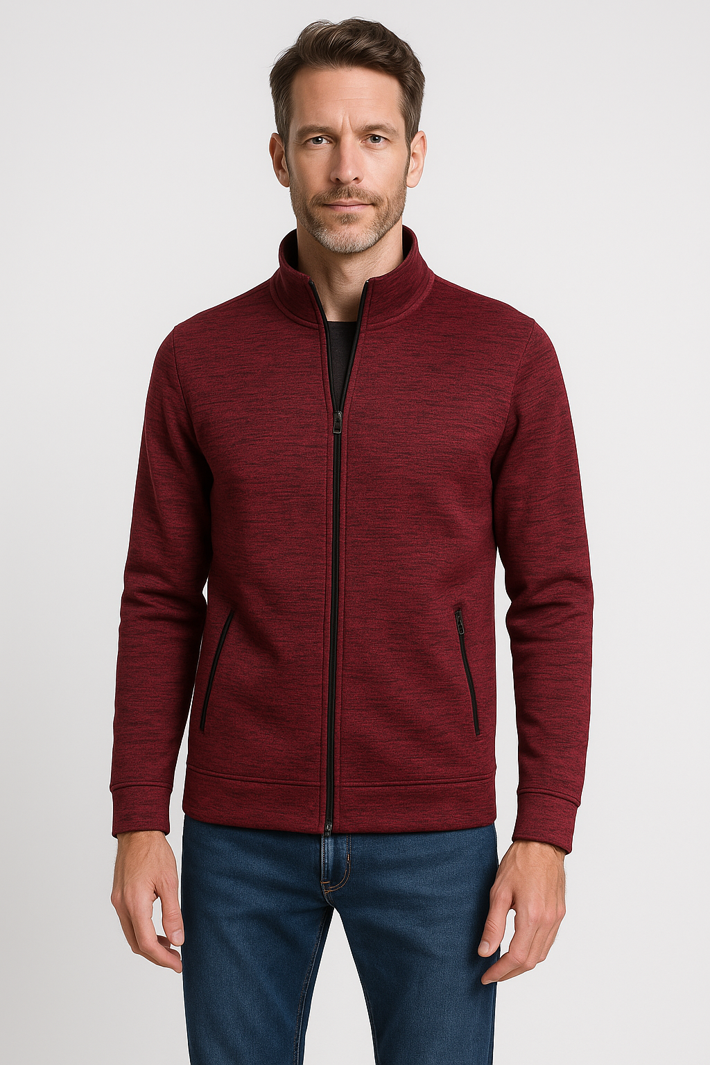 Justin™ - Slim-Fit Knitted Cardigan