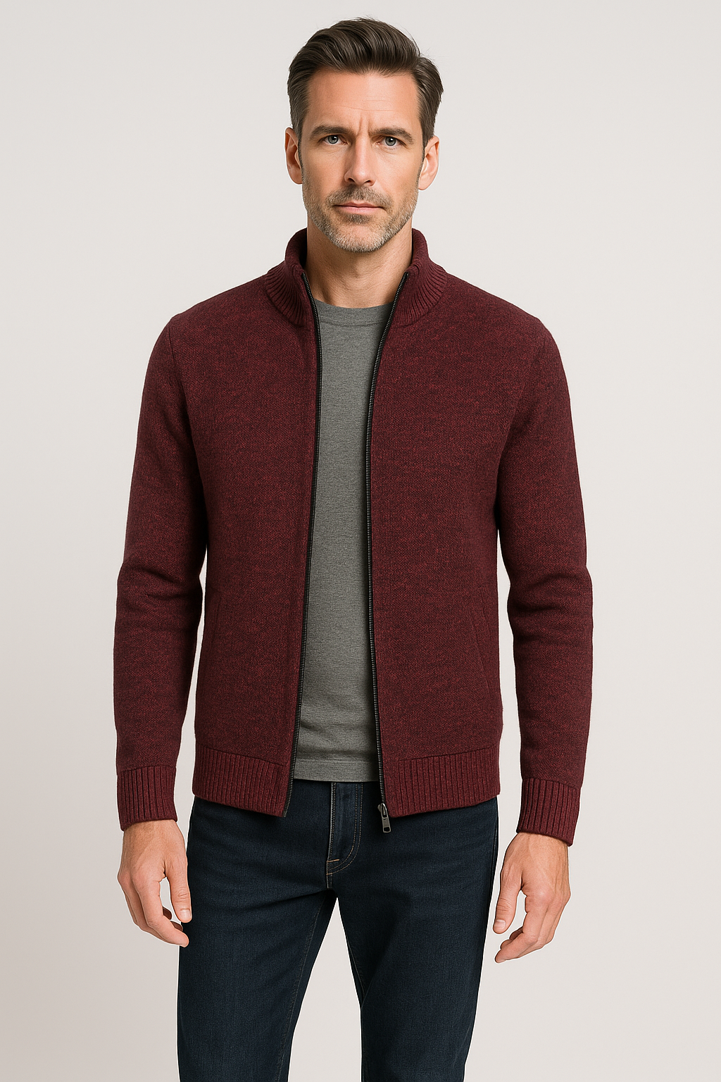 Sammy™ - Comfortable Cardigan Full Zip