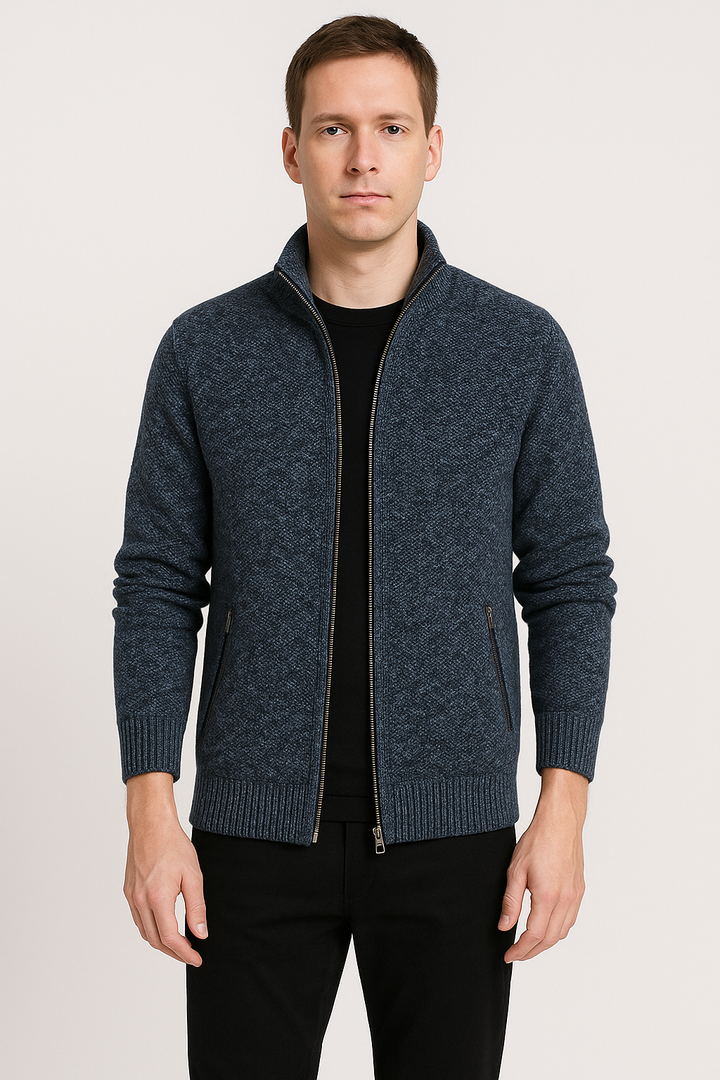 Logan - Slim Solid Cardigan