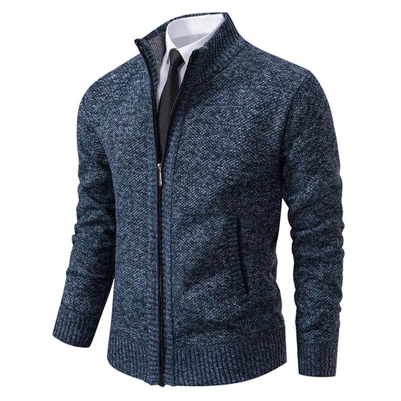 Calvin™-  Casual Zipper Cardigan