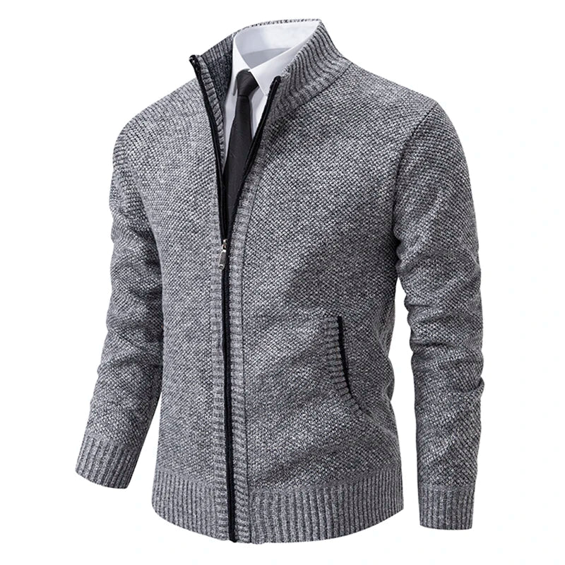 Calvin™-  Casual Zipper Cardigan
