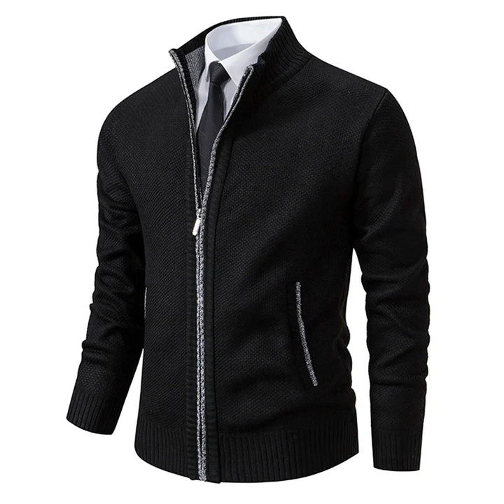 Calvin™-  Casual Zipper Cardigan