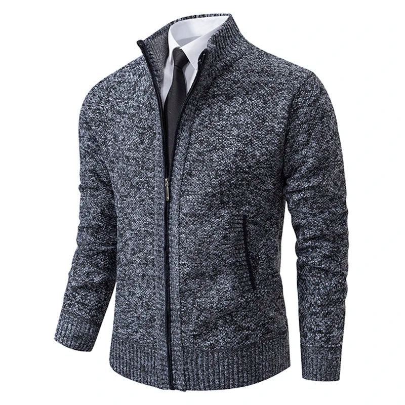 Calvin™-  Casual Zipper Cardigan