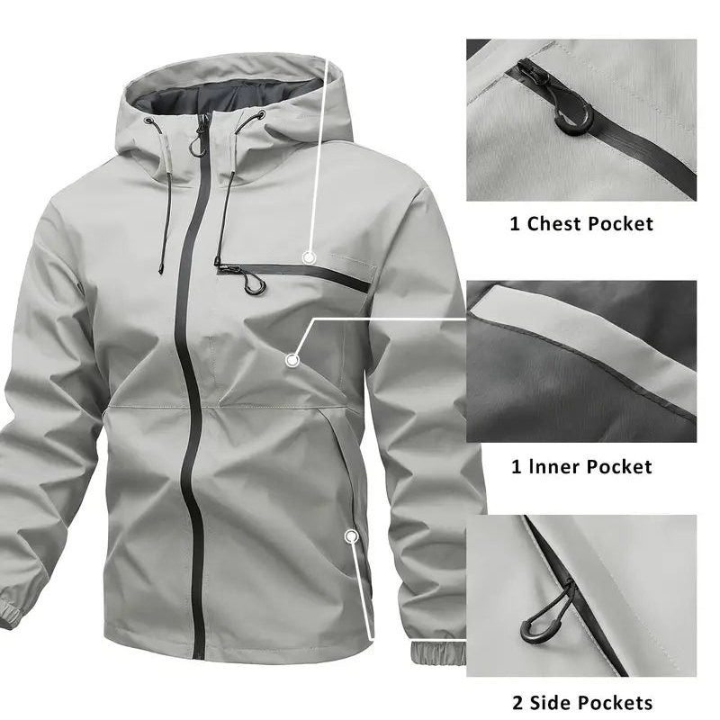 Northfield™ -  Waterproof Outdoor Hooded Jacket